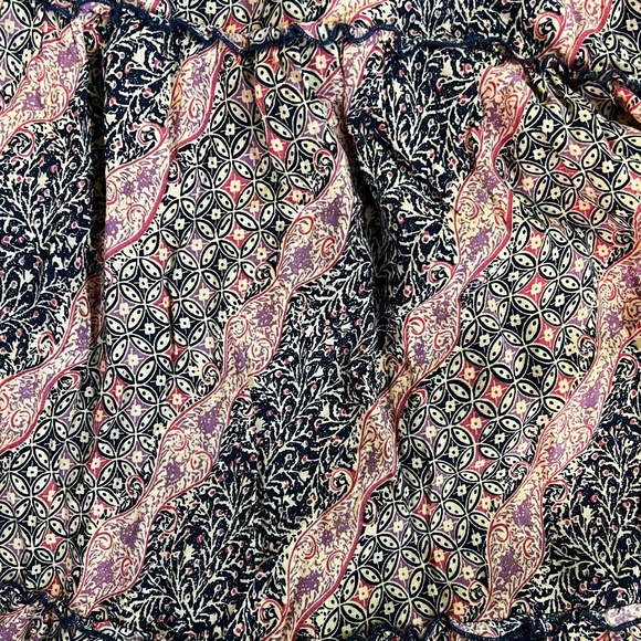 EUC ✵☽Free People☾✵ Strapless <Easy Come ... Go> Tiered Boho Maxi Dress | Medium - Picture 8 of 15